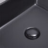 Раковина-чаша Qtap Tern 475х370х140 Matt black с донным клапаном QT172074MBMB 67133