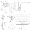 Термостатическая душевая система скрытого монтажа Qtap Votice QT65T105NGCSET 66296