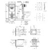 Набор инсталляция 4 в 1 Grohe Rapid SL 38721001 + унитаз с сиденьем Qtap Robin QT13332141ERMB 67311