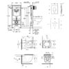 Набор инсталляция 4 в 1 Grohe Rapid SL 38722001 + унитаз с сиденьем Qtap Robin QT13332141ERMB 67431