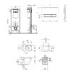 Набор Qtap инсталляция 4 в 1 с панелью смыва Nest (QT0133M425 + QT0111M08V1091MB) + унитаз с сиденьем Tern QT1733052ERMB 67548