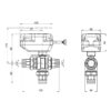 Шаровой зонный вентиль ICMA 344 1/2″ 73959