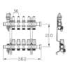 Коллектор с расходомерами SD Forte 1″ 11 выходов SFE00411 76708