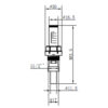 Расходомер SD Forte 1/2″х3/4″ для коллектора SFE008 76720