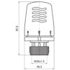 Термостатическая головка ICMA 1101 M30 x 1.5 73119