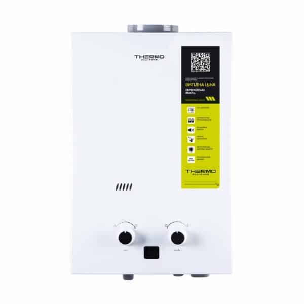 Колонка газовая дымоходная Thermo Alliance Compact JSD20-10CL 10 л White фото 