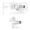 Термокомплект Icma 1/2″ с антипротечкой №KIT_1100+878-940+805-940 74368