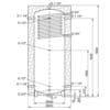 Теплоаккумулятор Thermo Alliance TAI-10 350 с теплообменником 1,4 кв. м с изоляцией 60 мм 77044