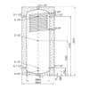 Теплоаккумулятор Thermo Alliance TAI-10 750 с теплообменником 1,4 кв. м с изоляцией 60 мм 77052