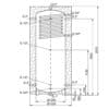 Теплоаккумулятор Thermo Alliance TAI-10 2000 с теплообменником 1,4 кв. м с изоляцией 60 мм 77086