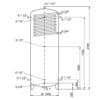 Теплоаккумулятор Thermo Alliance TAI-10 1500 с теплообменником 1,4 кв. м без изоляции 77092