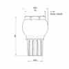 Донный клапан Icma 1″ 1/4 №49 73262