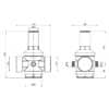 Редуктор давления ICMA 246 1 1/4″ 73634