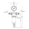 Самопромывной фильтр ICMA 751 1/2″ 73668