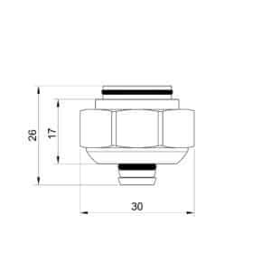 Фитинг ICMA 101 3/4″ – 20×2 евроконус