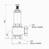 Предохранительный клапан Icma 3/4″ ВР №254 73619