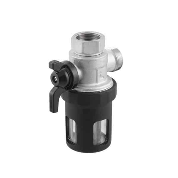 Фільтр магнітний кутовий з накидною гайкою 3/4″ Raftec RMGHB02 фото 
