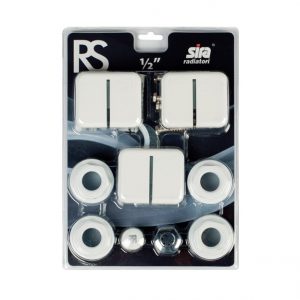 Комплект радиаторный SIRA RS 1/2″ c кронштейнами