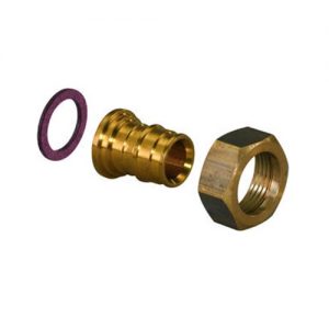 Штуцер с накидной гайкой Uponor Q&E PL 20 – 1/2″