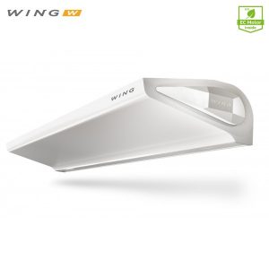 Тепловая завеса WING W150 EC 10 – 32 кВт c водяным теплообменником