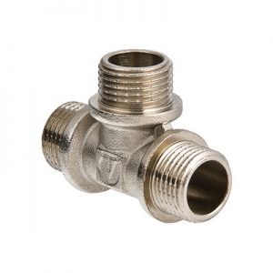 Тройник VALTEC 1/2″ Нар. – Нар. – Нар.