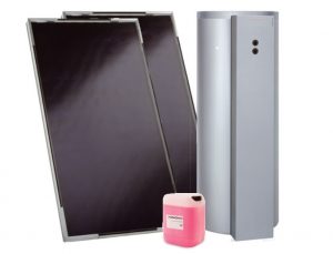 Пакет VIESSMANN VITOSOL 100-FM 4,6 м² + Vitocell 100-U/W 300 л + SM1