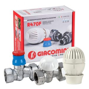 Комплект радиаторный GIACOMINI R470F 1/2″ прямой