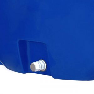 Емкость горизонтальная Рото Европласт RG 1500 с ребром