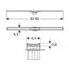 Дренажний канал Geberit CleanLine20 38606
