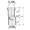 Переход VALSIR PP HTR Ø40/32 38758