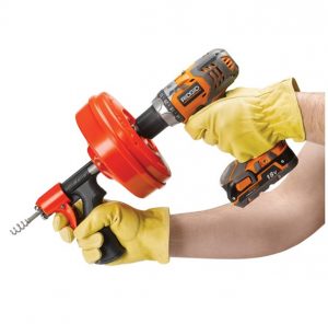 Ручная вертушка RIDGID POWER SPIN+ с автоподачей AUTOFEED®